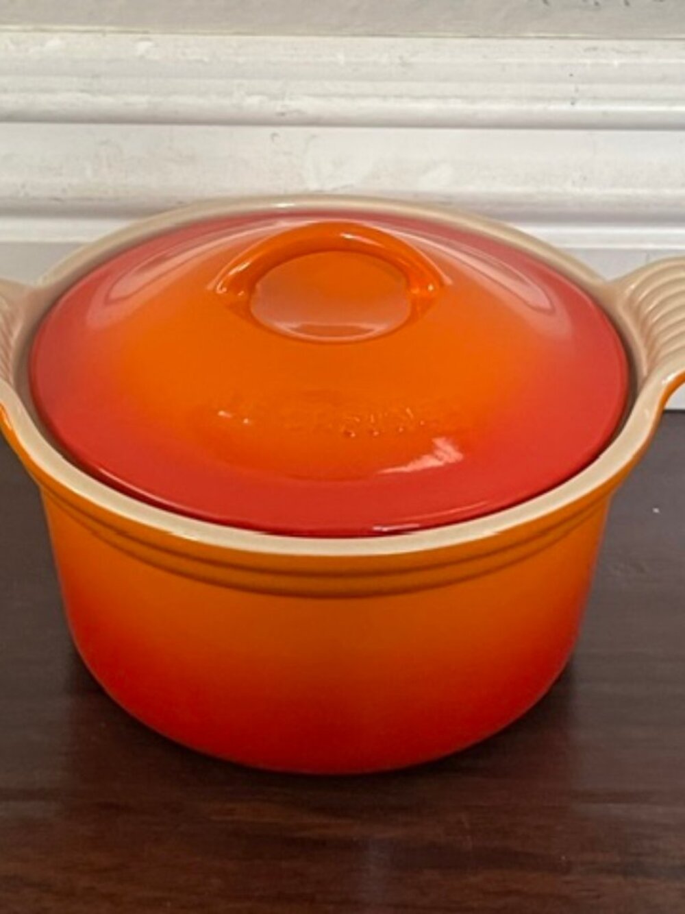 Le Creuset Orange Mini 2-Quart Dutch Oven